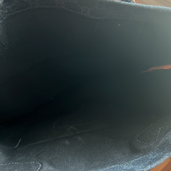 Gucci cloth shopper. Leather handles authentic - Picture 7 of 7